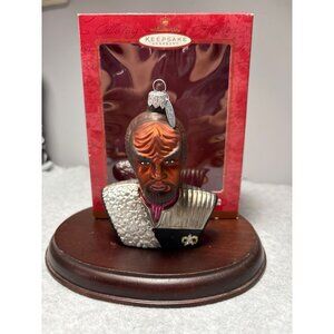 Star Trek Deep Space Nine Lieutenant Commander Worf Hallmark Keepsake Ornament 2